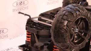 Детский электроквадтроцикл RiverToys Т111ТТ - сборка