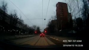 Текстильщики - Тверской - Текстильщики 10/04/2016 (timelapse 4x)