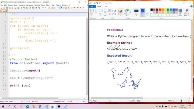 Python Coding Problems for upcoming Placements | Python String related Coding Problems | Part-1