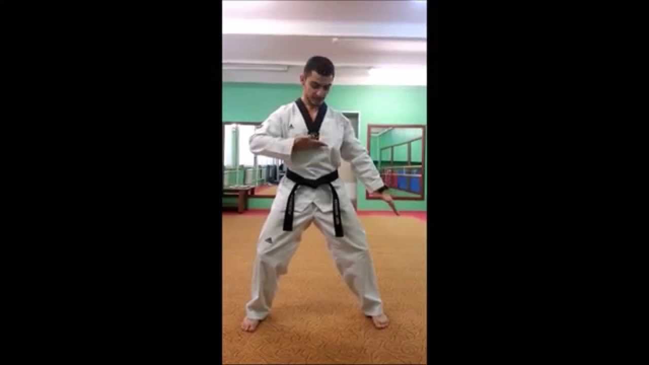 Taekwondo WTF. Блок Хан Сонналь Пакат Макки.