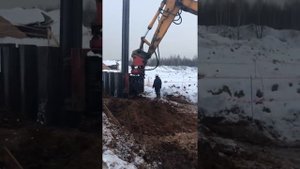 Погружение шпунта