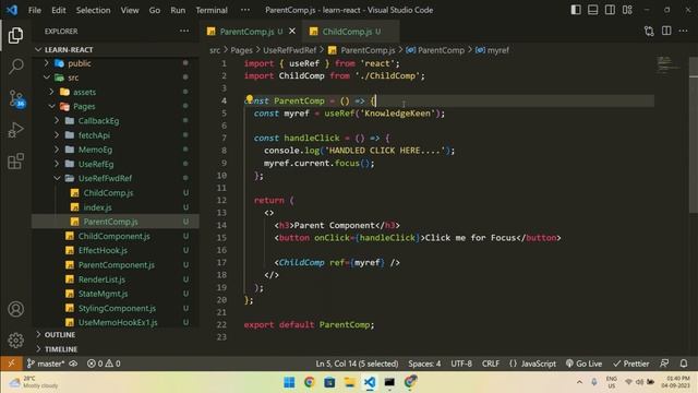 Mastering forwardRef or Forward Reference in React: A step-by-step guide