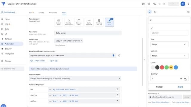 How To Build Apps With AppSheet And Apps Script Connector