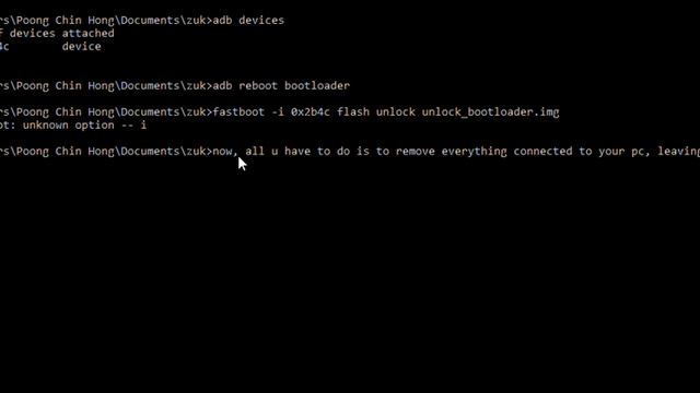 [fixed] fastboot: unknown option --i смотреть онлайн