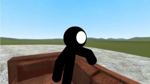 Стикмен в Garry's mod - Новогодний Сюрприз от Друзей ( Анимация )