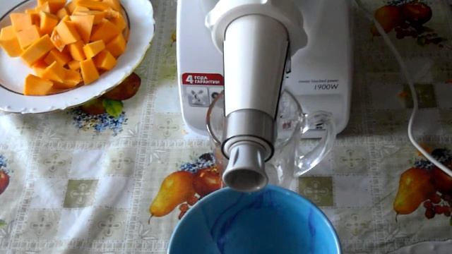 Цирроз излечим! Тыквенный сок на соковыжималке Zelmer!