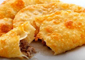 КРЫМСКИЕ ЧЕБУРЕКИ. ЧЕБУРЕКИ - сочные, настоящие, крымские, узбекские!