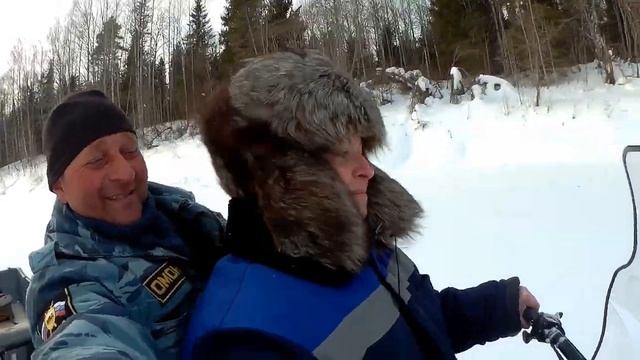 Первый раз за рулём Снегохода. Смогла! смотреть онлайн