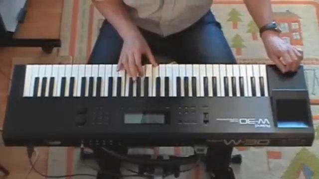 Roland W-30 Patches on the System Disk смотреть онлайн