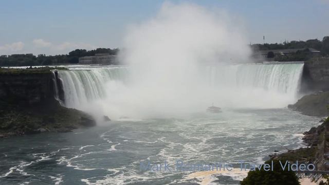 Ниагарский водопад, вид с канадской стороны - Niagara falls, Canada best view смотреть онлайн