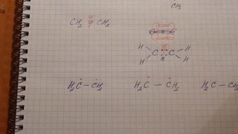 Полимеры. Ч.3-3. Полимеризация этилена (элементарно о реакции)