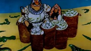 "Приключения капитана Врунгеля" Сцена с яйцами