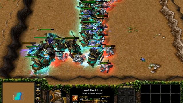 25 Lord Garithos vs 25 Mountain King (With Skills) 1080p
