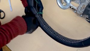 Самостоятельная перетяжка руля Mitsubishi Outlander, Mitsubishi ASX, Mitsubishi L200