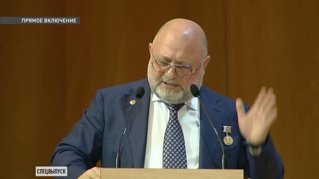 Выступление координатора Чеченского РО ЛДПР на Всемирном Русском Народном Соборе (25.10.2022)