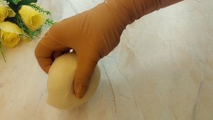 Узбекская лепешка с мясом как в тандыре.Мясное кольцо.Узбекистан.