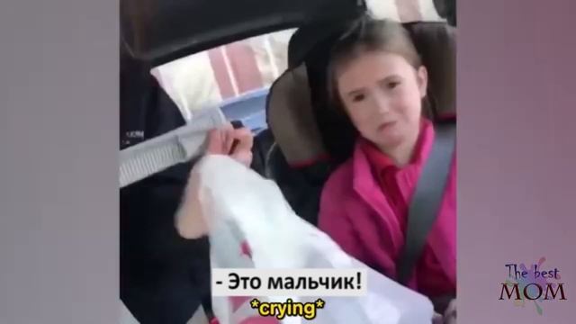 ДЕТИ УЗНАЮТ ПОЛ БУДУЩЕГО РЕБЕНКА / БРАТ или СЕСТРА? / РЕАКЦИЯ ДЕТЕЙ / ОЧЕНЬ СМЕШНЫЕ ДЕТИ