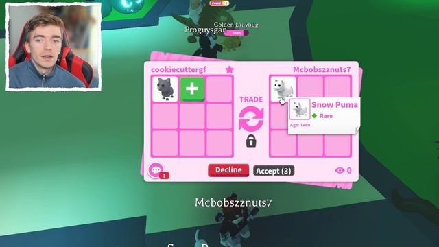 Trading 100 Cats In Adopt Me смотреть онлайн