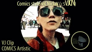 Personal portrait (Example 23) - Comics style vjCNiclav (CSVJCN)