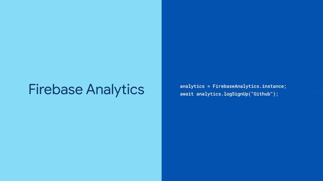 Firebase Analytics (Package of the Week)