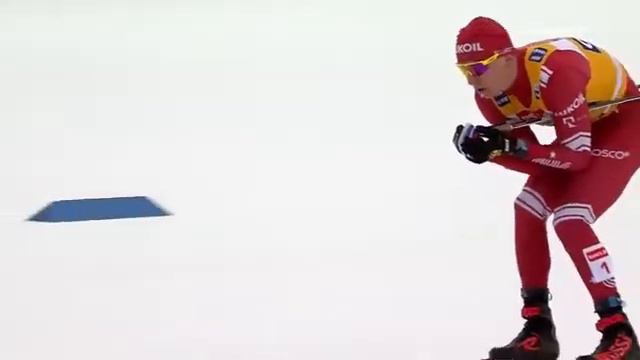 Александр Большунов выиграл скиатлон в Оберсдорфе! 25.01.2020