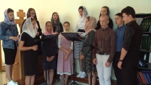 Слава в Вышних Богу Болгарского распева// малое славословие // спевка // детский хор