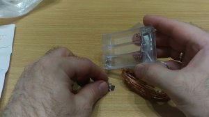 Гирлянда 5м с питанием от 3 батареек АА