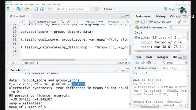 Statistics in R смотреть онлайн