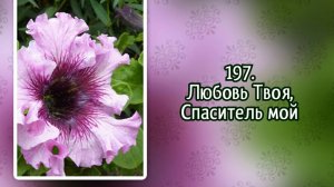 Гимны надежды 197 Любовь Твоя, Спаситель мой (-)
