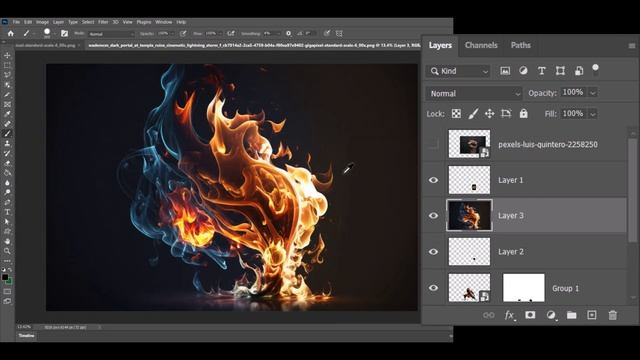 MIDJOURNEY PHOTOBASH Tutorial: Using AI Art & Photoshop for Unique Digital Art! смотреть онлайн