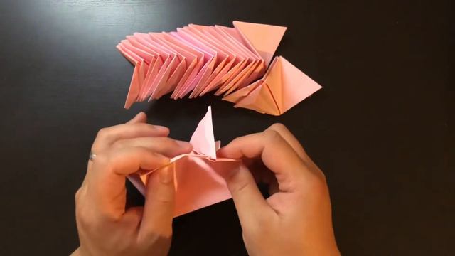 Moderato Origami - An Icosahedral Skeleton by Miyuki Kawamura