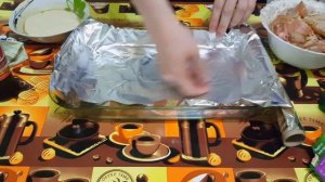 ВКУСНЕЙШАЯ КУРИЦА В ФОЛЬГЕ. Карбонат в маринаде. Получилось очень вкусно. Советуем всем.