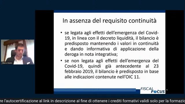 Webinar "La Revisione Legale: Formazione, fondamenti e strumenti" смотреть онлайн