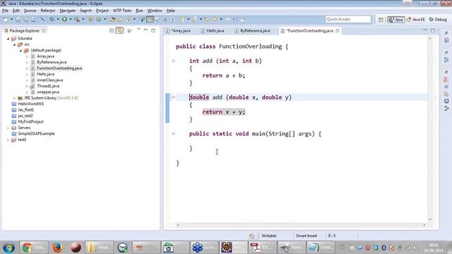 Function Overloading in Java | Understanding Function Overloading | Java/J2EE & SOA Tutorial