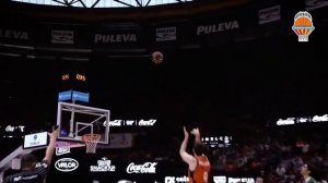 Triple ganador de Sam Van Rossom en J29 Liga Endesa vs Unicaja