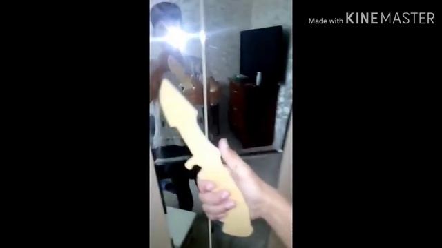 Охотничий нож своими руками в скине кровавая паутина смотреть онлайн