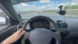 Сильно мотает в колее по трассе хендай акцент