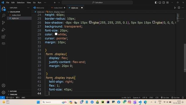 How To Make A Calculator Using HTML CSS And JavaScript смотреть онлайн