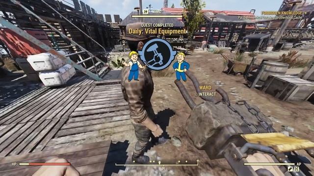 HOW TO GET GOLD BULLION AND TREASURY NOTES - Fallout 76 Wastelanders смотреть онлайн