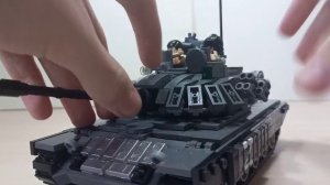 Обзор самоделки из LEGO: Танк Т-72БЗ