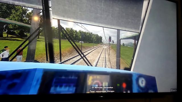 Работаю машинистом на поезде Столичный экспресс на ЭП20 Рейс Волгоград - Екатеринбург