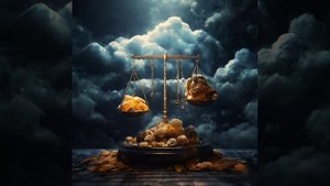 Мёд, весы и облака