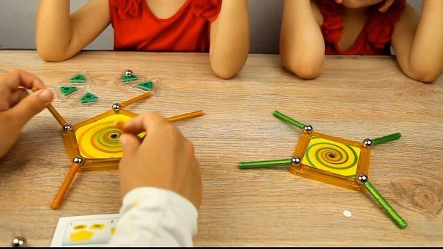 Конструктор на магнитах GEOMAG E-motion Магнитный конструктор для детей Геомаг magnetic set unboxin смотреть онлайн