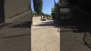 Гостевой дом ДонБас, Солнечногорское, Крым. Дорога к пляжу ( район пансионата Рассвет )