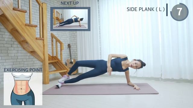 HOW TO GET A SMALLER WAIST/K POP BODY SHAPE/ 6 Min AB Seated Workout At Home / No Equipment