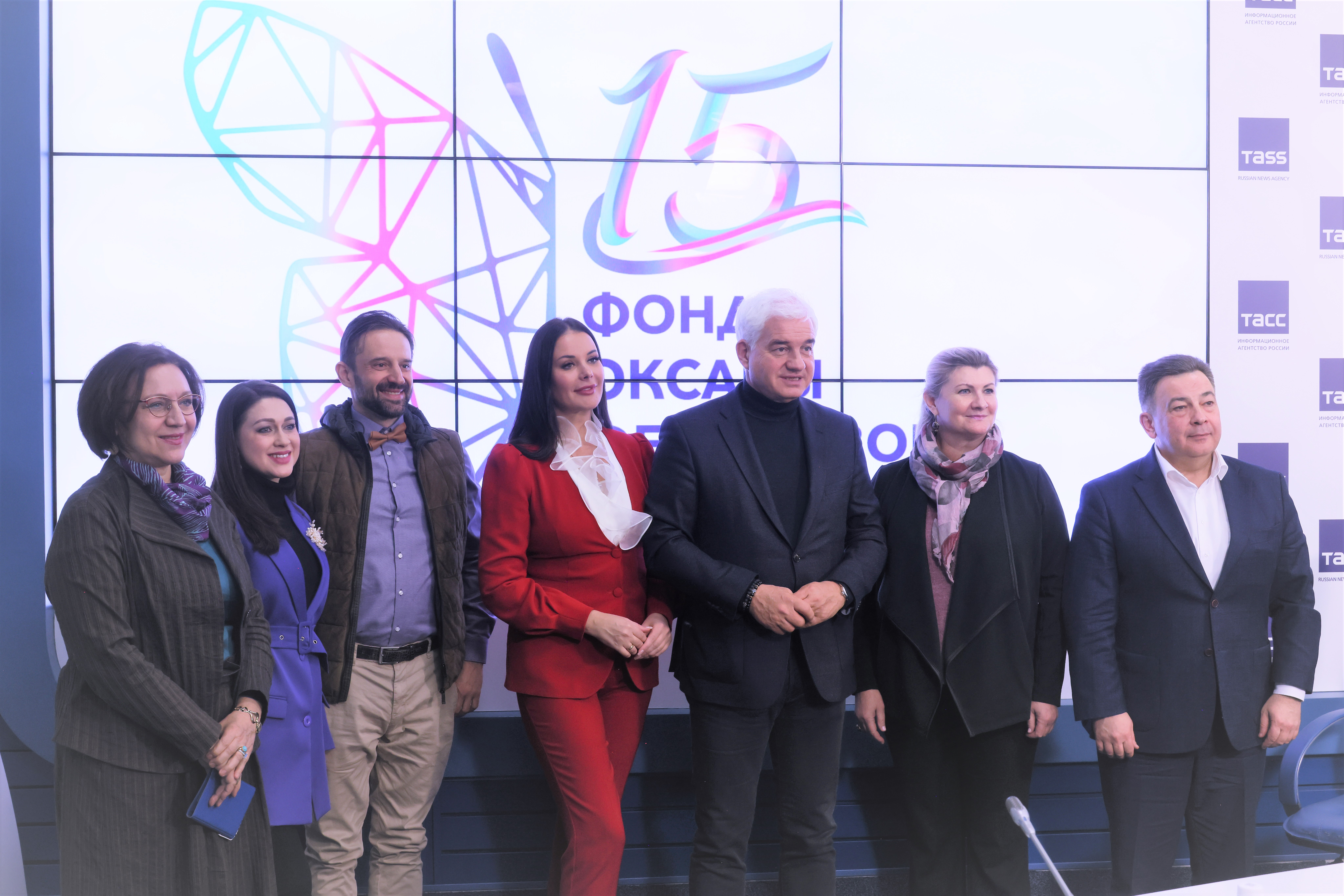 ТАСС - пресс-конференция 15-летия Фонда Оксаны Федоровой