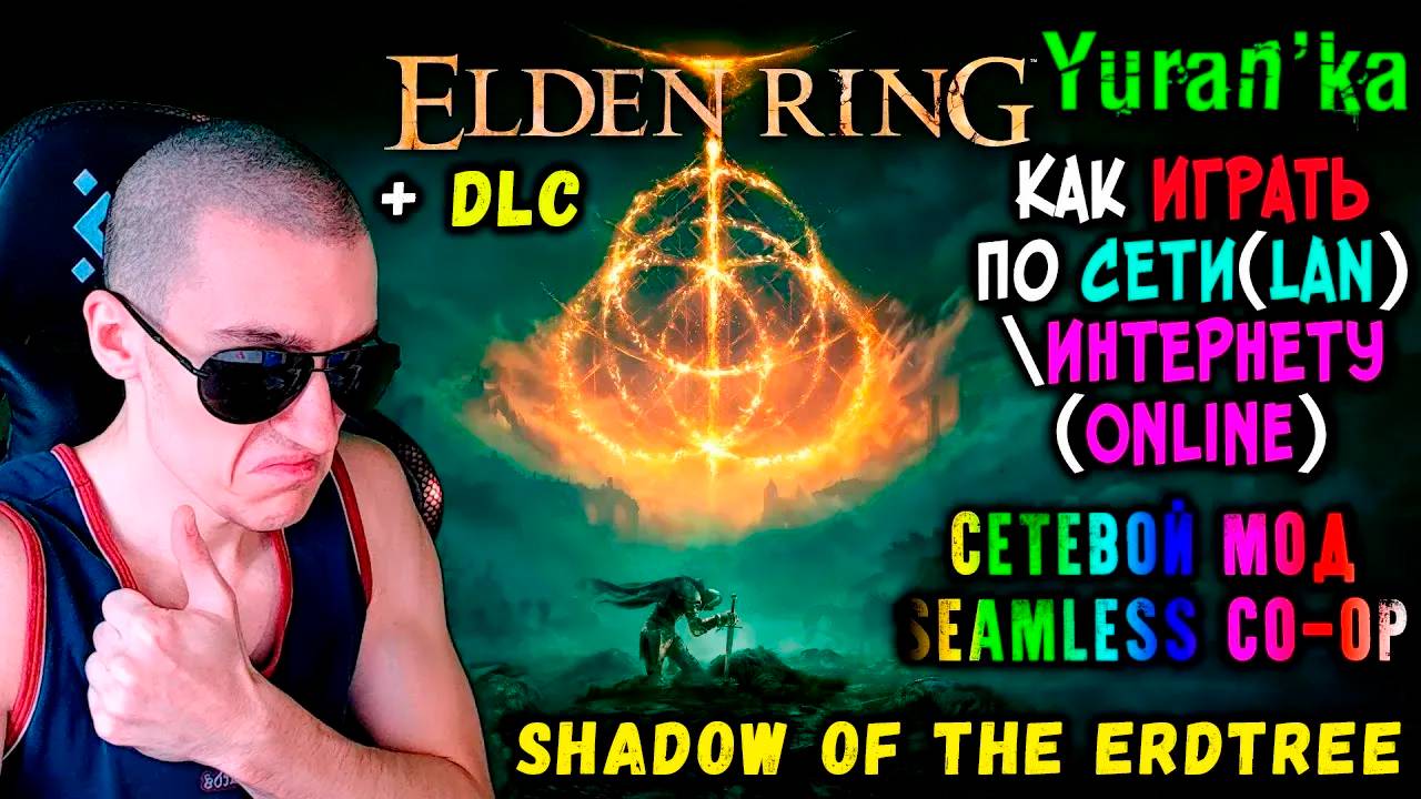 Как играть в Elden Ring+DLC по СЕТИ(LAN)\ИНТЕРНЕТУ(Online) в КООПЕРАТИВ|СЕТЕВОЙ МОД "Seamless Co-op"