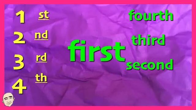 Ordinal Numbers and Spelling : 1st (first) - 12th (twelfth) | English Speaking Practice | ESL