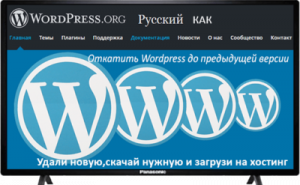Обновление Wordpress|Ошибка обновления|Отличие обновления от предыдущей версии