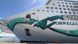 Limassol, Cyprus - Norwegian Jade at Limassol Port